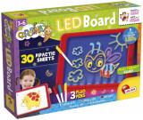 Tablita pentru desen cu LED PlayLearn Toys, LISCIANI