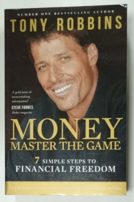 MONEY MASTER TEH GAME , 7 SIMPLE STEPS TO FINANCIAL FREEDOM by TONY ROBINS , 2016 foto
