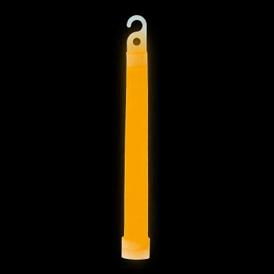 Betisor luminos, lumineaza portocaliu, glow stick 13 cm foto