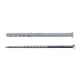 Diblu universal din nylon, Fischer SXR, 8 x 120 mm, cu surub T30
