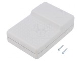 Carcasă Desktop ABS Gri 71.6mm x 97.9mm x 30mm, MASZCZYK