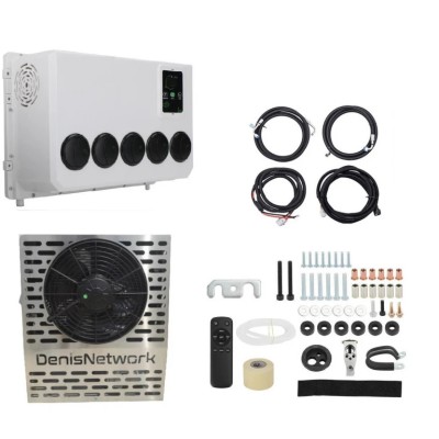 Aer condiționat auto SLIM 24V , 21000 BTU, aparat de răcire, climă staționară SLIM pentru auto rulotă, camion - DenisNetwork&amp;trade; foto