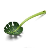 Ustensil&Auml; de buc&Auml;t&Auml;rie universal&Auml;, tip frunz&Auml; greenleaf, abs, design modern, 30x9.5 cm, verde