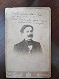 Fotografie Emil Conduratu, pe carton, sfarsit de secol XIX