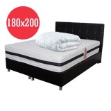 Set Saltea Superortopedica Tulip 180x200x30 plus pilota vara microfibra 200x220, Salt Confort
