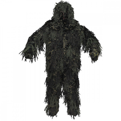 Costum Impermeabil Camuflaj Woodland Ghillie Jackal System Marime XL/XXL 07705T foto