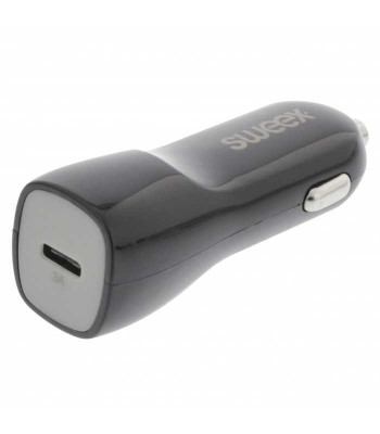 Incarcator auto USB Type C 3A negru Sweex foto