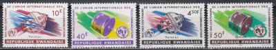 Ruanda 1965 - Centenarul I.T.U., MNH foto