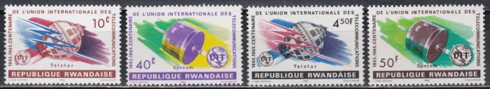 Ruanda 1965 - Centenarul I.T.U., MNH