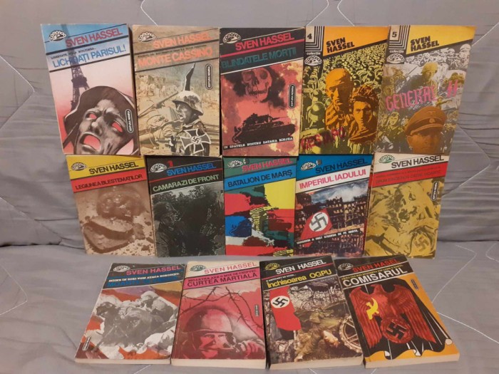 SVEN HASSEL CARTI COMANDO (14 VOL) COLECTIE INTEGRALA