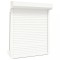 vidaXL Oblon rulant, alb, 100 x 120 cm, aluminiu