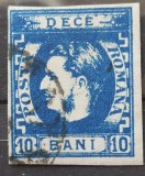 Romania 1869 - Carol l cu Favoriti,Lp.26
