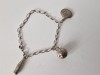 Bratara din Argint cu 3 Charmuri., Ornamentale
