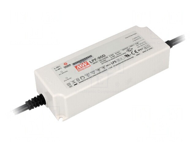 Alimentator LED 48VDC 90,24W IP67