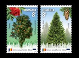 Cumpara ieftin ✅RO 2017 LP 2171 &quot; Em.comună Rom&acirc;nia &ndash; Estonia &bdquo;Aurul pădurilor, specii forestiere &quot;&quot; , serie, MNH, Nestampilat