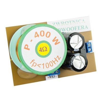 Filtru subwoofer, crossover, 400w / 4 ohm foto
