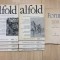 Alf&ouml;ld lot colectie 8 reviste literare IRODALMI MŰVELŐD&Eacute;SI KRITIKAI FOLY&Oacute;IRAT in limba maghiara