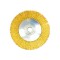 Perie Disc Jaz, sarma alamita ondulata 0,30mm, multifit M14, Diametru 115