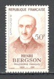 Franta.1959 100 ani nastere H.Bergson-filozof MF.316