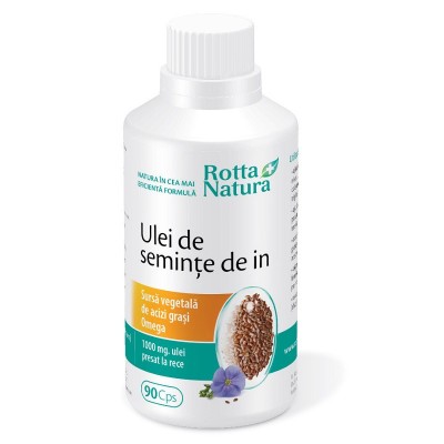 ULEI SEMINTE DE IN 1000MG 90CPS foto