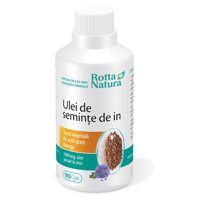 ULEI SEMINTE DE IN 1000MG 90CPS