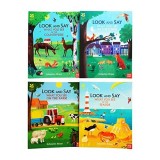 Set 4 Carti National Trust Look and Say pentru Copii, Varsta 5-8 ani