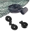 Clipsuri Plasa Umbrire 20 Bucati ProCart, Prindere Antigrindina Antivant, Plastic Rezistent UV, Negre 4x9cm, Montaj Rapid
