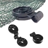 Clipsuri Plasa Umbrire, Antigrindina, Antivant, ProCart, Set 20 Bucati, Plastic Rezistent UV, 4x9 cm, Negru