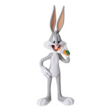 Looney Tunes Bendyfigs Figurina flexibila Bugs Bunny 14 cm, The Noble Collection