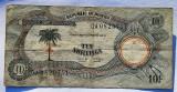 490. Bancnota Biafra 10 shillings 1969