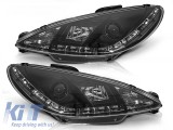 Set de faruri tuning potrivit pentru PEUGEOT 206 10.1998-2002, stanga si dreapta Performance AutoTuning