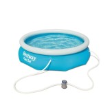 Piscina Bazin Bestway Gonflabila Familie Copii Relaxare 305 x 76cm + Pompa Filtrare + LivratGRATUIT