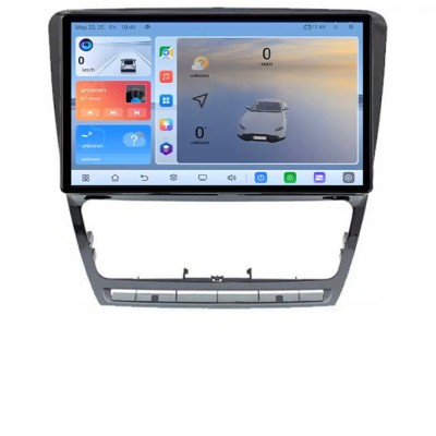 Navigatie Skoda Octavia 2 2005-2013 Manual C-005 Android 8 Core 2.2 Ghz 8+128 Qled 1K ADAS 4G LTE GPS 360 KIT-005+EDT-E410V3 CarStore Technology foto