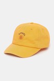 Rip Curl șapcă de baseball din bumbac femei, culoarea portocaliu, cu imprimeu, 04QWHE