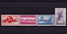 ✅RO 1944 ,LP 158 ,&quot;Asistenta P.T.T.&quot; serie cu mici urme de sarniera MLH