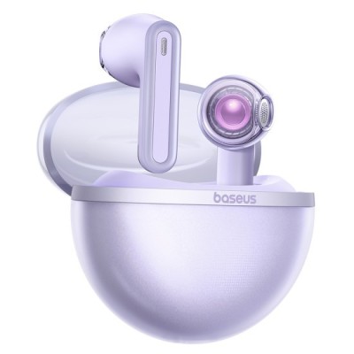 Casti Fara Fir True Wireless - Baseus Bowie E5 (A00054501513-00) - Nebula Purple foto