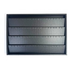 Tav? Prezentare 40 Perechi Cercei | Piele Ecologic? Neagr?