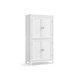 Cumpara ieftin Dulap baie Vasagle Alb 60x30x110 cm