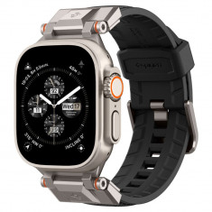 Husa Spigen Durapro Armor pentru Apple Watch 4/5/6/7/8/9/Se/Ultra 1/2 (42/44/45/49 mm) Negru foto