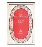 Cumpara ieftin Grigore Alexandrescu - Poezii - Proza - 118025