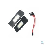 Cumpara ieftin Set 2 Lampi LED Numar Inmatriculare BMW E63 E64 E81 E85 E87 F06 F12 F13 F20, Alb Rece, Plug &amp; Play, Durata Lunga Viata