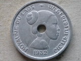 LAOS-10 CENTS 1952, Asia, Aluminiu