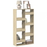 VidaXL Bibliotecă, stejar sonoma, 100x33x175 cm, lemn prelucrat