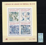 Portugalia, 1983 | 500 de ani de ceramică tradiţională Azulejo | MNH | aph, Arta, Nestampilat