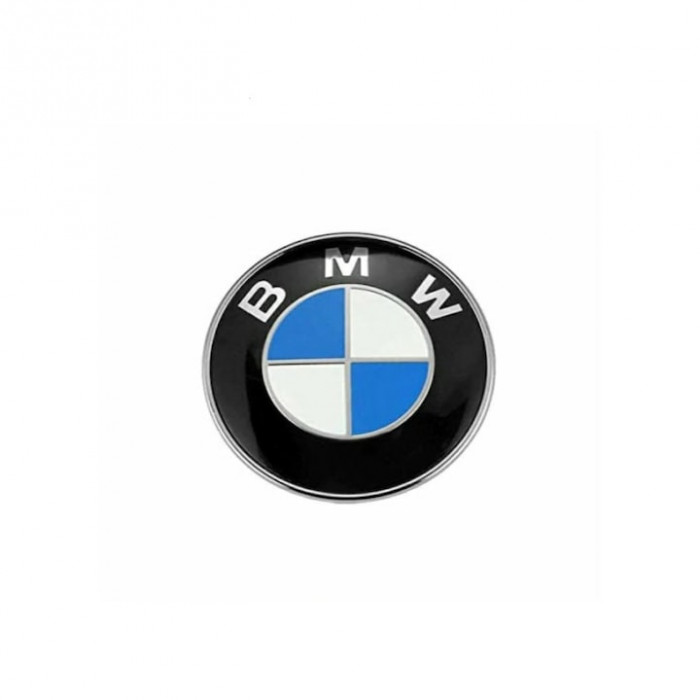 Emblema BMW Modele 82mm,78mm si 74mm (1,3,5,7, X1, X3, X5, X6, E46, E90, E60, F10, F30)