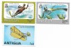 Antigua - Marci diverse, 1976-1978 - neobliterate (3 buc.), Nestampilat