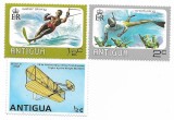 Antigua - Marci diverse, 1976-1978 - neobliterate (3 buc.)