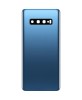 Capac Baterie Samsung Galaxy S10 Plus SM-G975F Albastru + Geam Camera, Fara Logo
