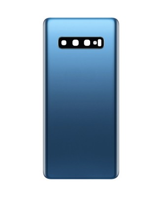 Capac Baterie pentru Samsung Galaxy S10 Plus, SM G975F Albastru foto
