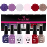 Cumpara ieftin Set 6 Oje Semipermanente BELLA SensoPRO Milano, Chic Adventure